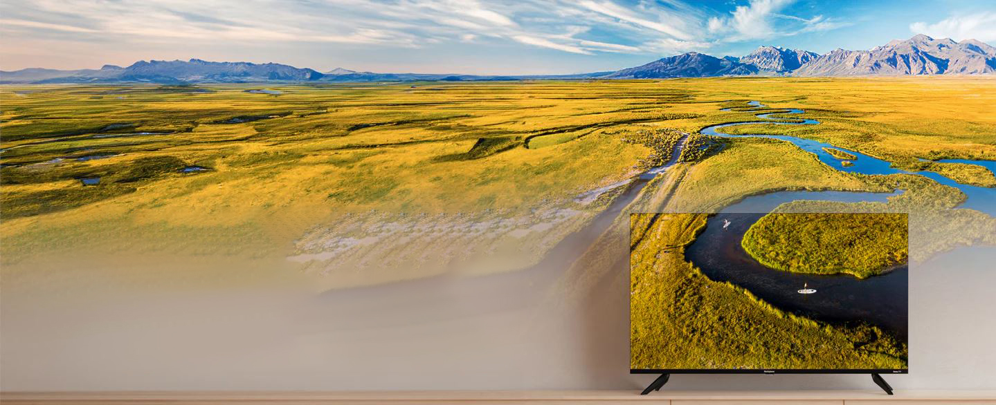 Westinghouse Edgeless QX Series QLED 4K ROKU TV