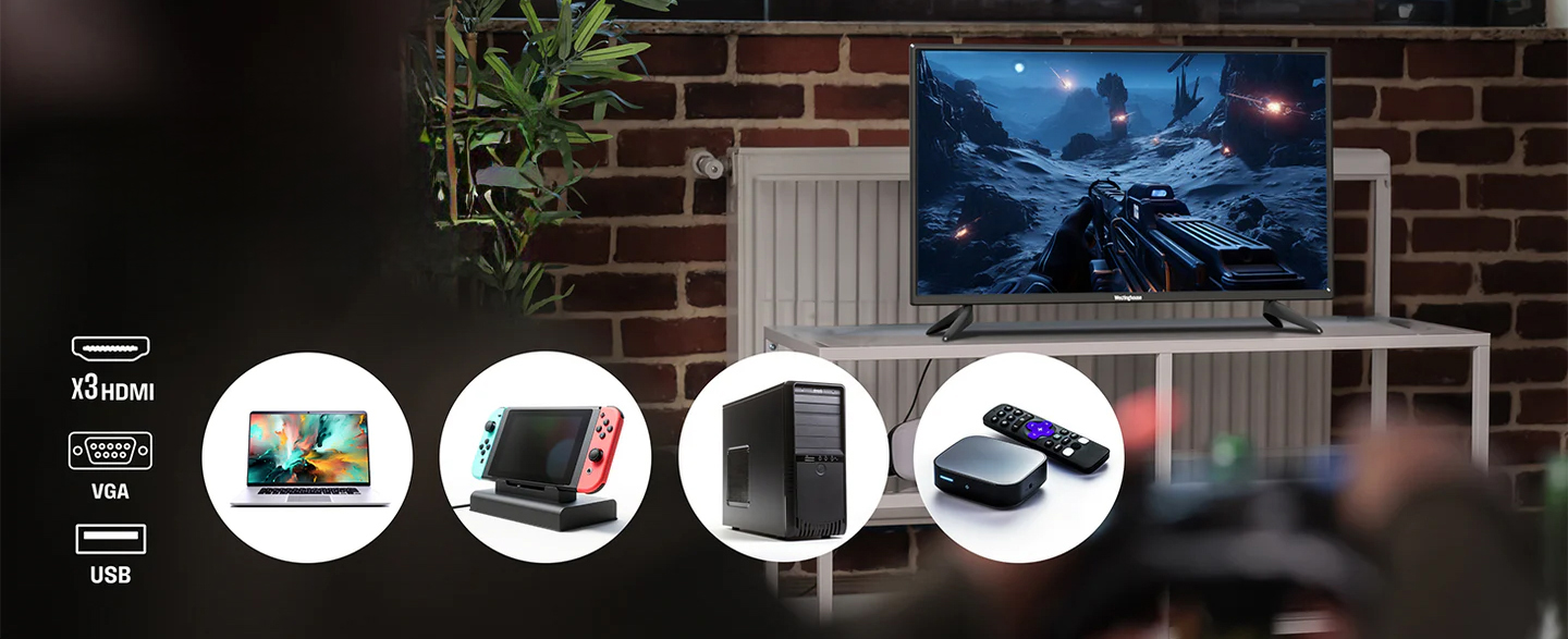 Westinghouse WD32HX5201 HD DLED TV with Built-In DVD Player