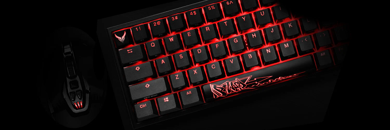 PowerColor USB-C x Ducky One 2 SF RGB Mechanical Keyboard