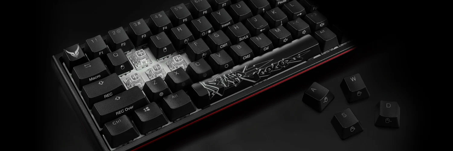 PowerColor USB-C x Ducky One 2 SF RGB Mechanical Keyboard