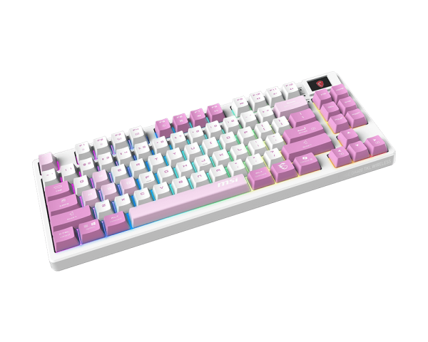 MSI Forge GK600 TKL Wireless VIOLET Gaming Keyboard