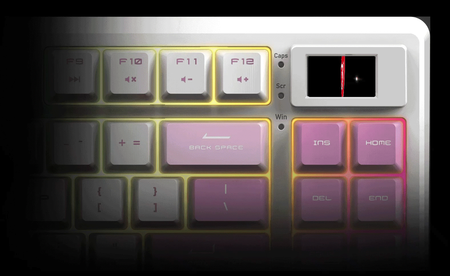 MSI Forge GK600 TKL Wireless VIOLET Gaming Keyboard