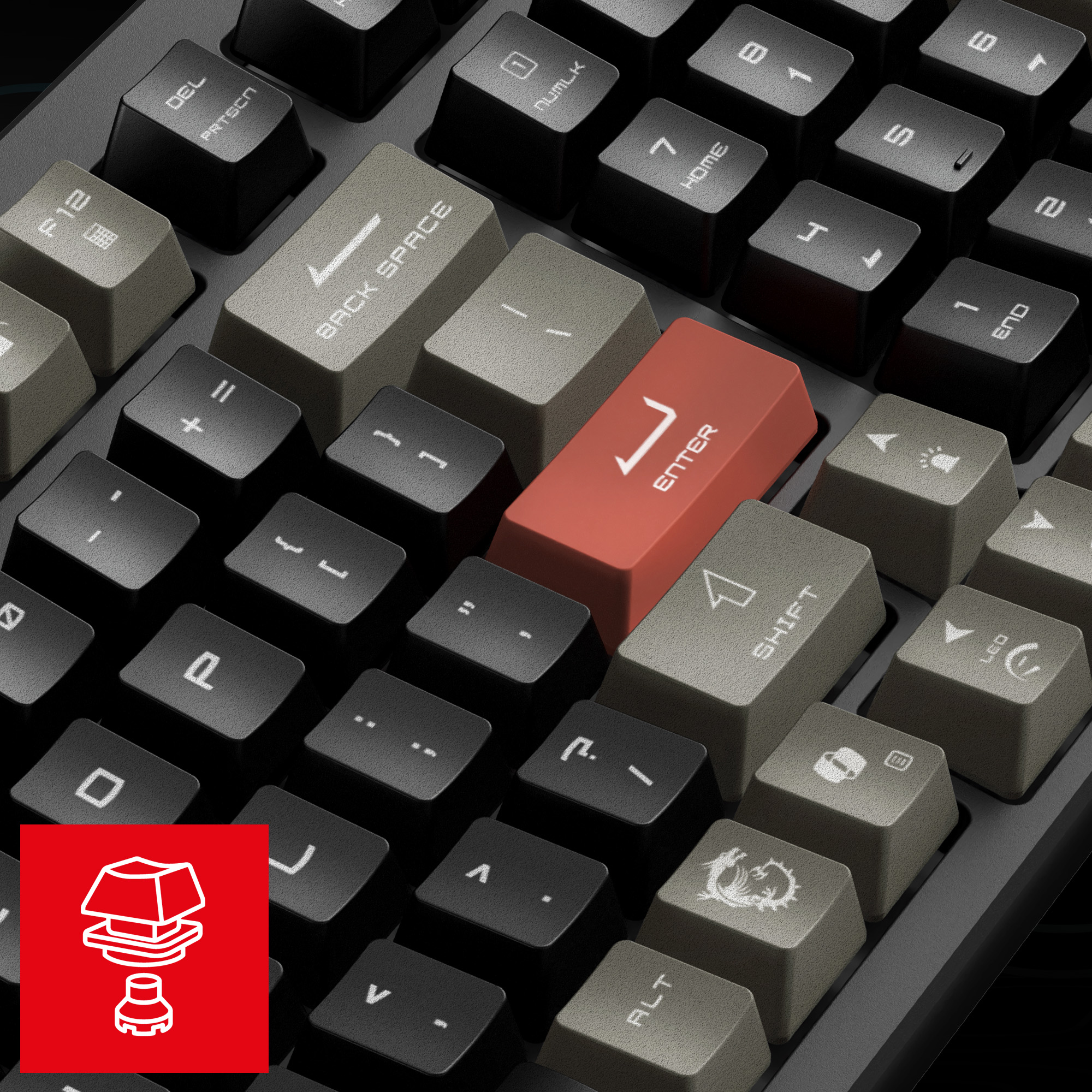 MSI Forge GK110 Gaming Keyboard