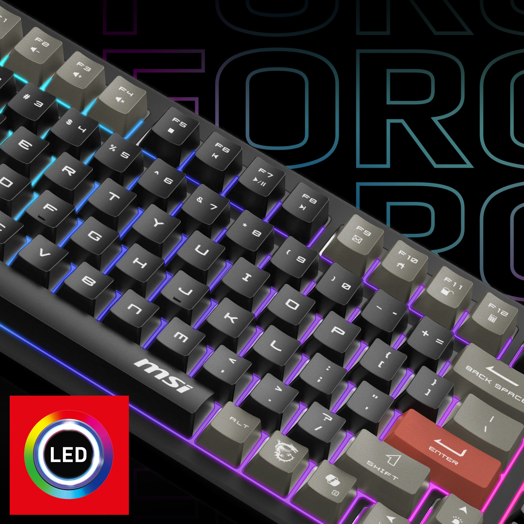 MSI Forge GK110 Gaming Keyboard