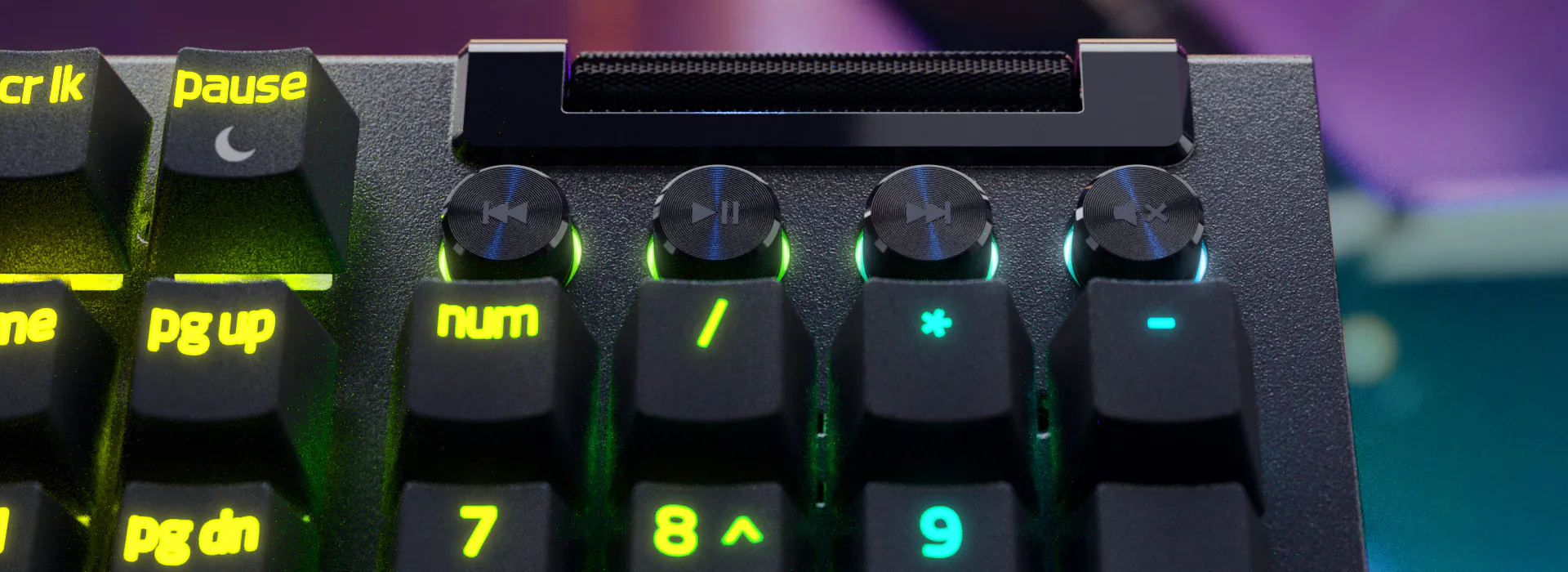 Razer BlackWidow V4 Pro Full Size Mechanical Gaming Keyboard