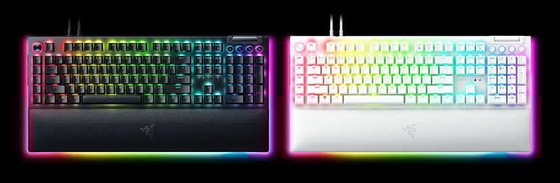 Razer BlackWidow V4 Pro Full Size Mechanical Gaming Keyboard