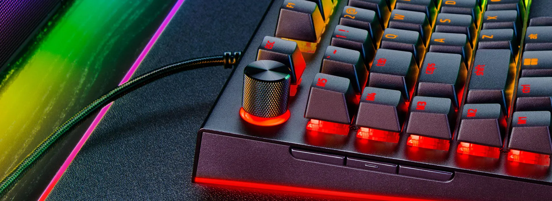 Razer BlackWidow V4 Pro Full Size Mechanical Gaming Keyboard