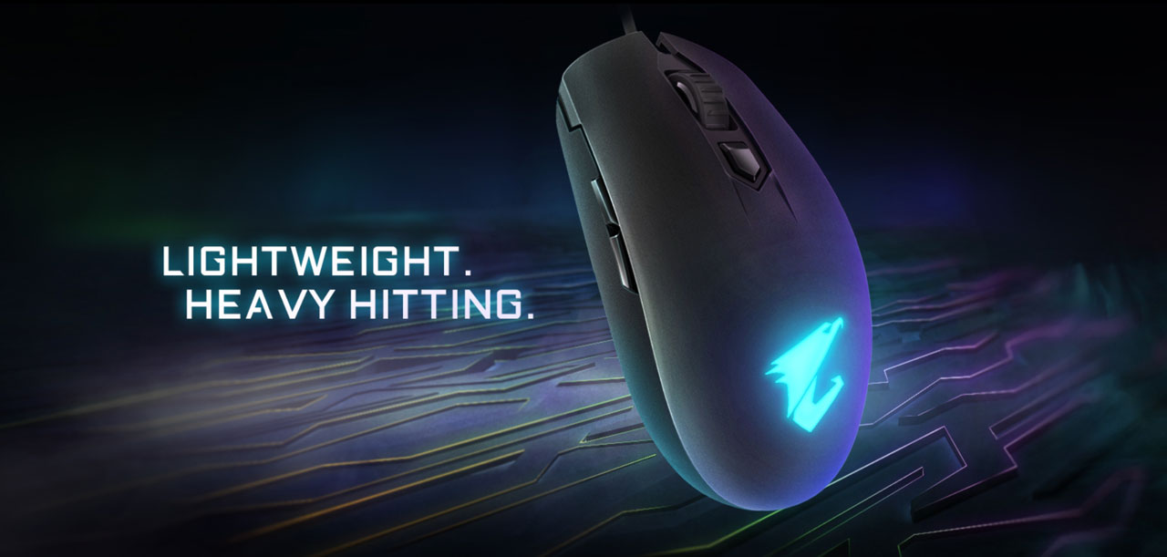 GIGABYTE AORUS M2 Accurate 6200 DPI Optical Engine, Lightweight Esports-Grade, Ambidextrous Design, RGB Fusion 2.0 Mouse GM-AORUS M2,Black 2 image