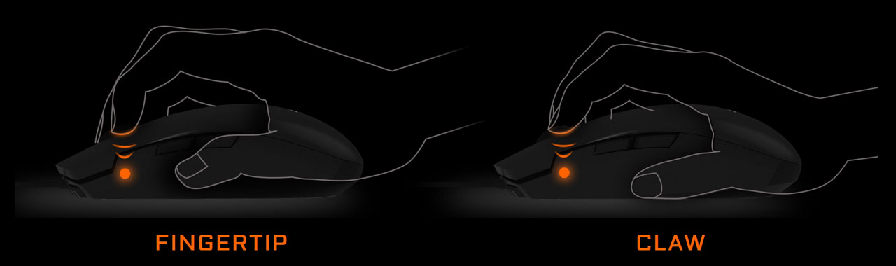 GIGABYTE AORUS M2 Accurate 6200 DPI Optical Engine, Lightweight Esports-Grade, Ambidextrous Design, RGB Fusion 2.0 Mouse GM-AORUS M2,Black 7 image