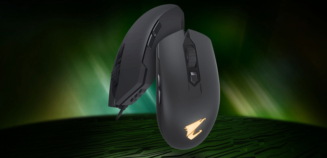 GIGABYTE AORUS M2 Accurate 6200 DPI Optical Engine, Lightweight Esports-Grade, Ambidextrous Design, RGB Fusion 2.0 Mouse GM-AORUS M2,Black 8 image