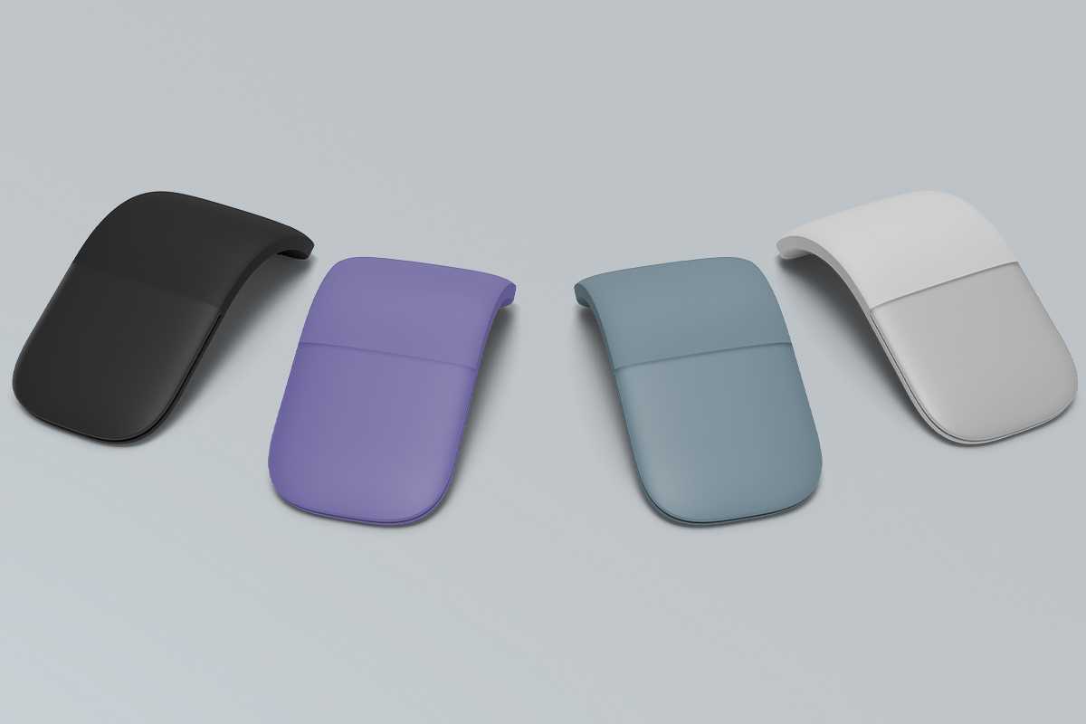 Microsoft - Surface Arc Bluetooth BlueTrack Ambidextrous Mouse