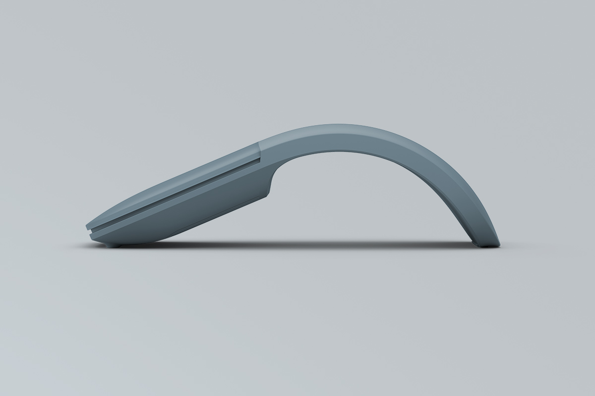 Microsoft - Surface Arc Bluetooth BlueTrack Ambidextrous Mouse