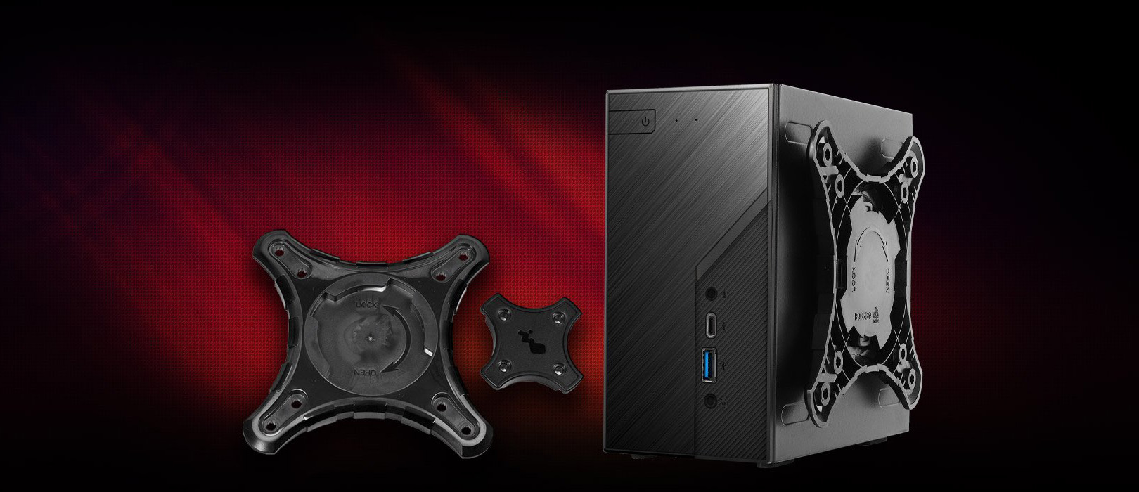 ASRock DeskMini X600 AMD Socket AM5 Barebone Mini PC