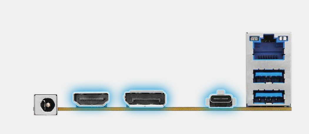 ASRock DESKMINI X600/ USB4 Black Barebone System