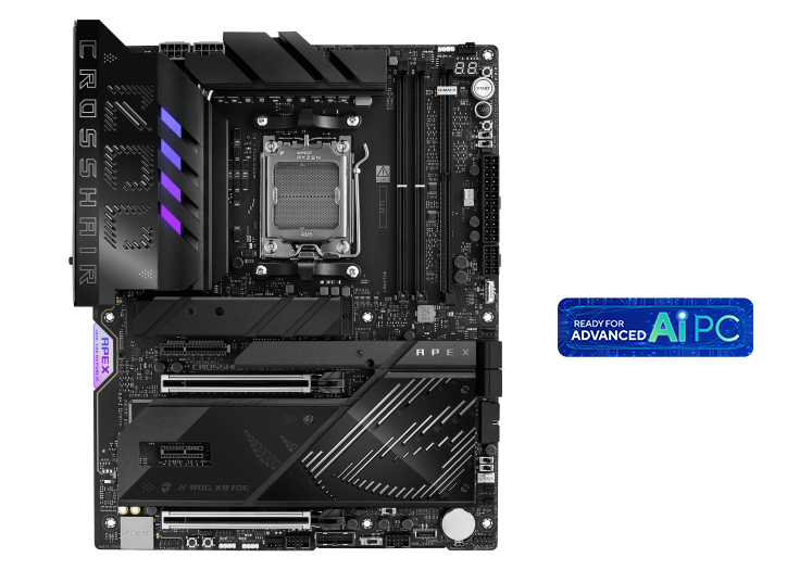 ASUS ROG CROSSHAIR X870E APEX MOTHERBOARD