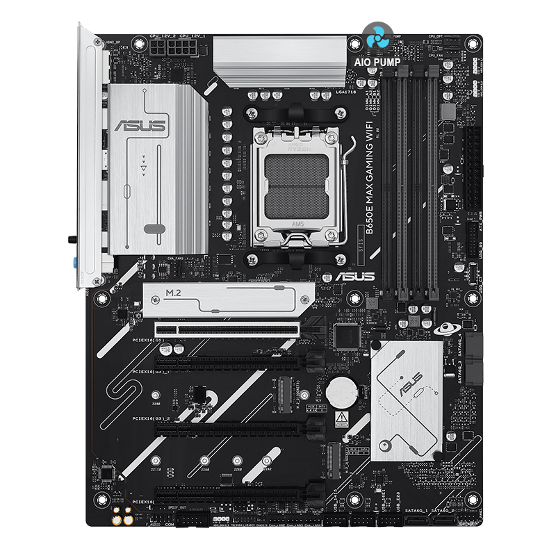 ASUS B650E MAX GAMING WIFI AMD B650 ATX motherboard
