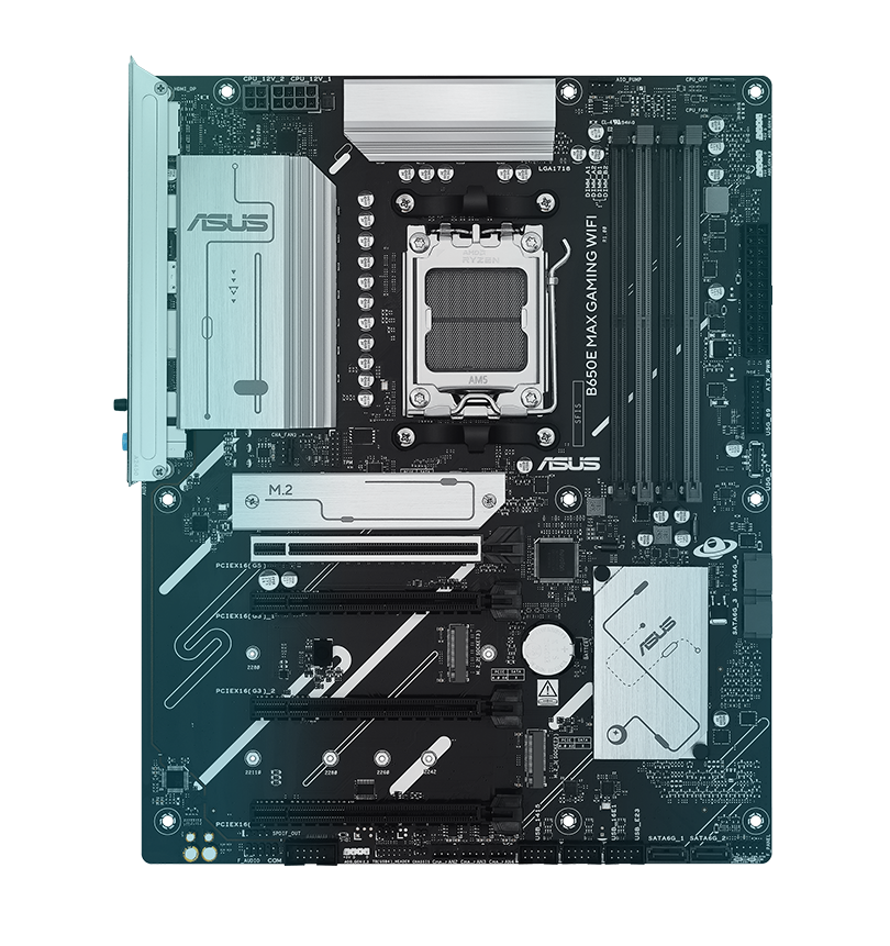 ASUS B650E MAX GAMING WIFI AMD B650 ATX motherboard