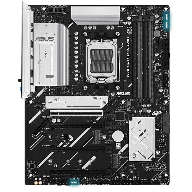 ASUS B650E MAX GAMING WIFI AMD B650 ATX motherboard