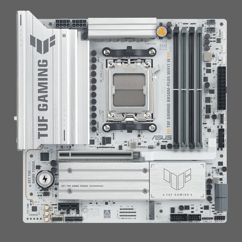 ASUS TUF GAMING B850M-PLUS WIFI7 W AMD B850 mATX motherboard