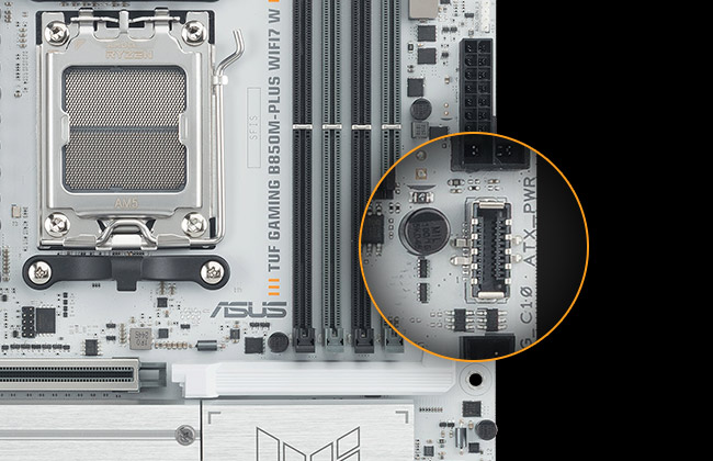 ASUS TUF GAMING B850M-PLUS WIFI7 W AMD B850 mATX motherboard