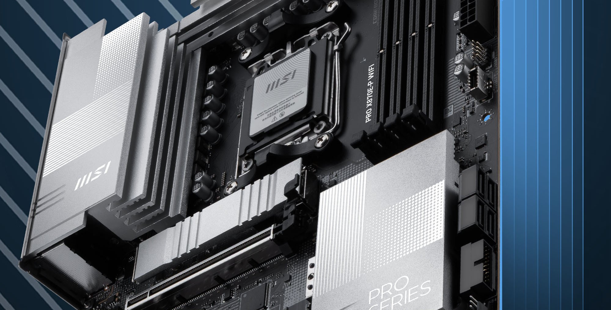 MSI PRO X870E-P WIFI AM5 ATX AMD Motherboard