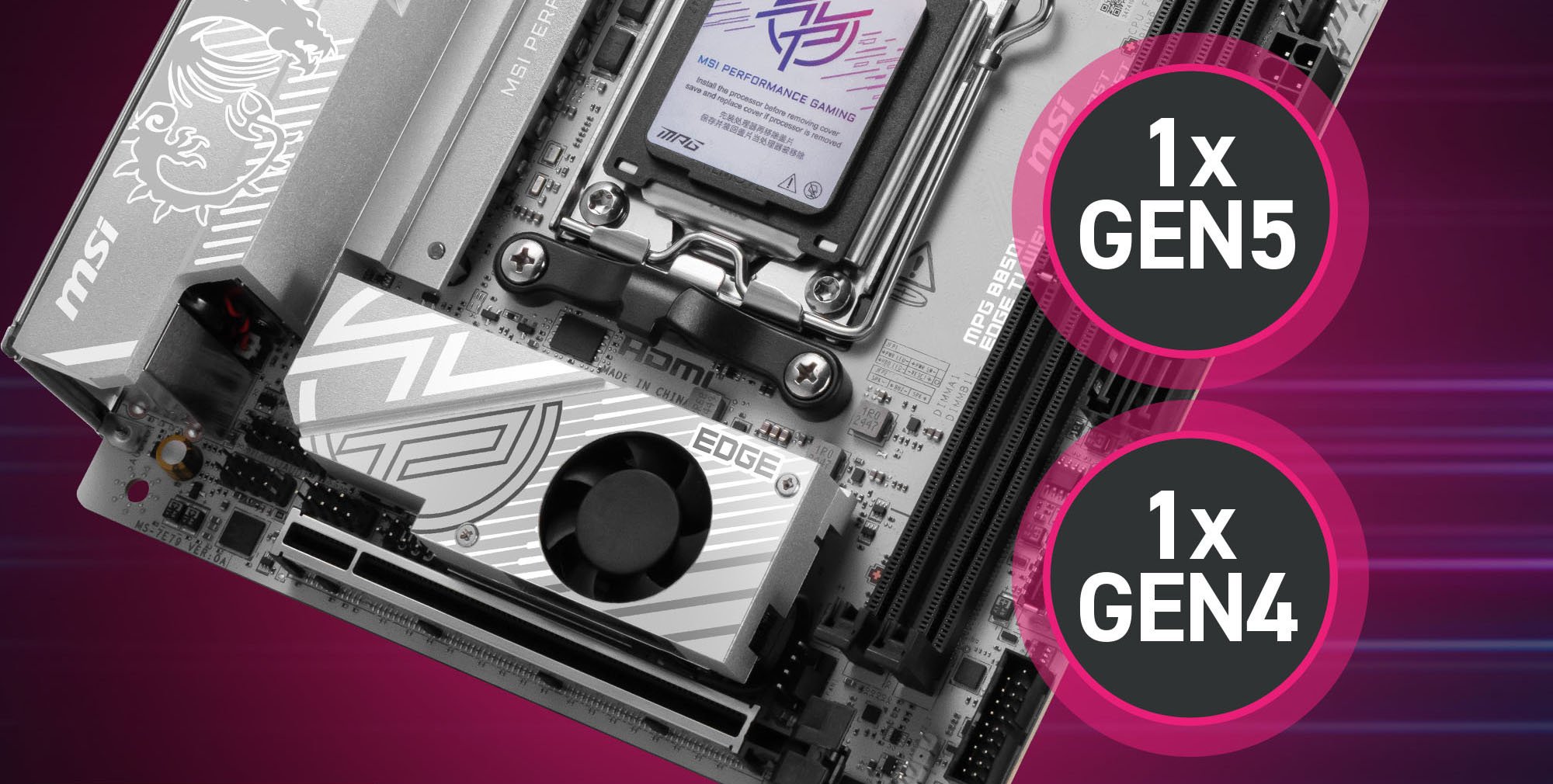 MSI B850I EDGE TI WIFI Motherboard