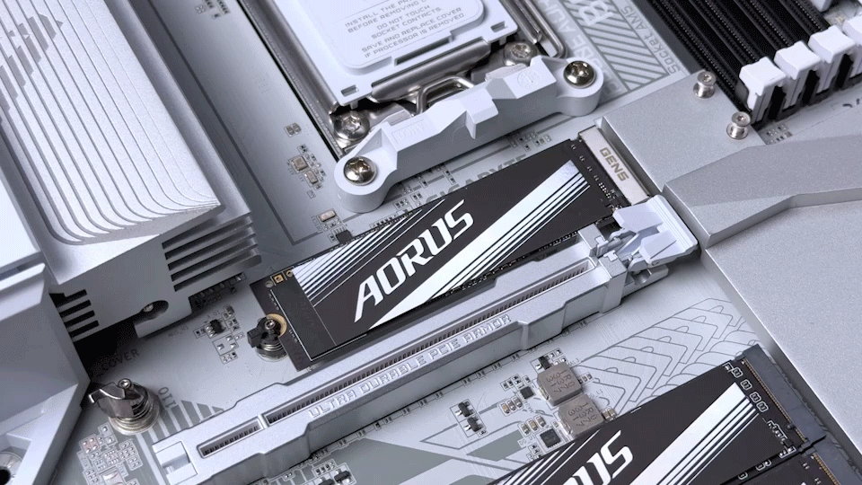 GIGABYTE X870E AORUS ELITE WIFI7 ICE AMD AM5 LGA 1718 Motherboard