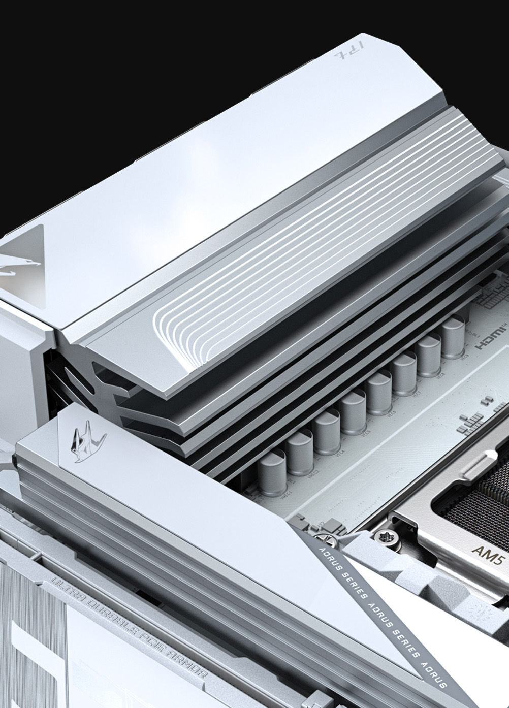 GIGABYTE X870 AORUS STEALTH ICE AMD AM5 Motherboard