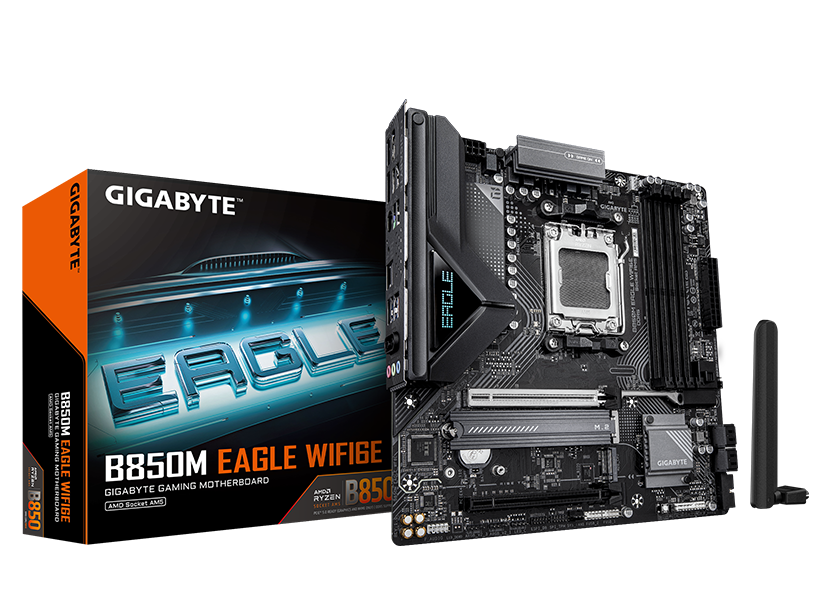 GIGABYTE B850M EAGLE WIFI6E AMD AM5 Motherboard,
