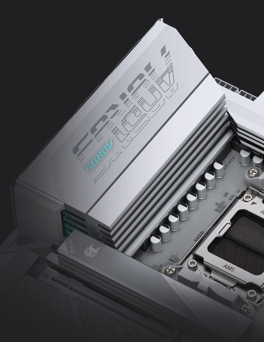 GIGABYTE X870E AORUS ELITE X3D ICE AM5 AMD X870E ATX Motherboard