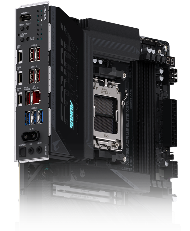 GIGABYTE X870E AORUS ELITE X3D AM5 AMD X870E ATX Motherboard
