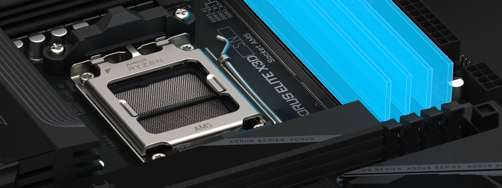 GIGABYTE X870E AORUS ELITE X3D AM5 AMD X870E ATX Motherboard
