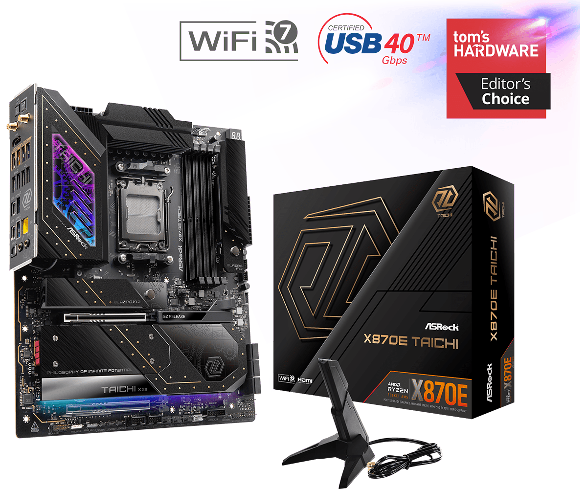 ASRock X870E Taichi Motherboard