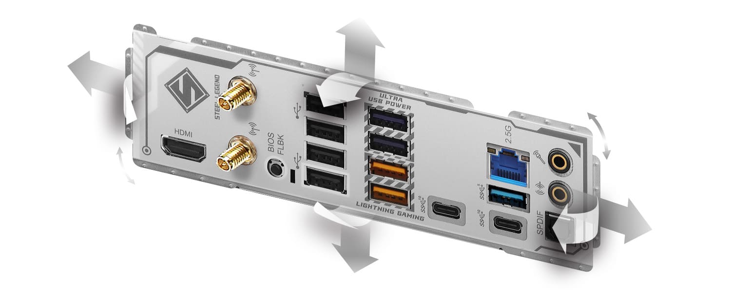 ASRock B850 Steel Legend WiFii Motherboard