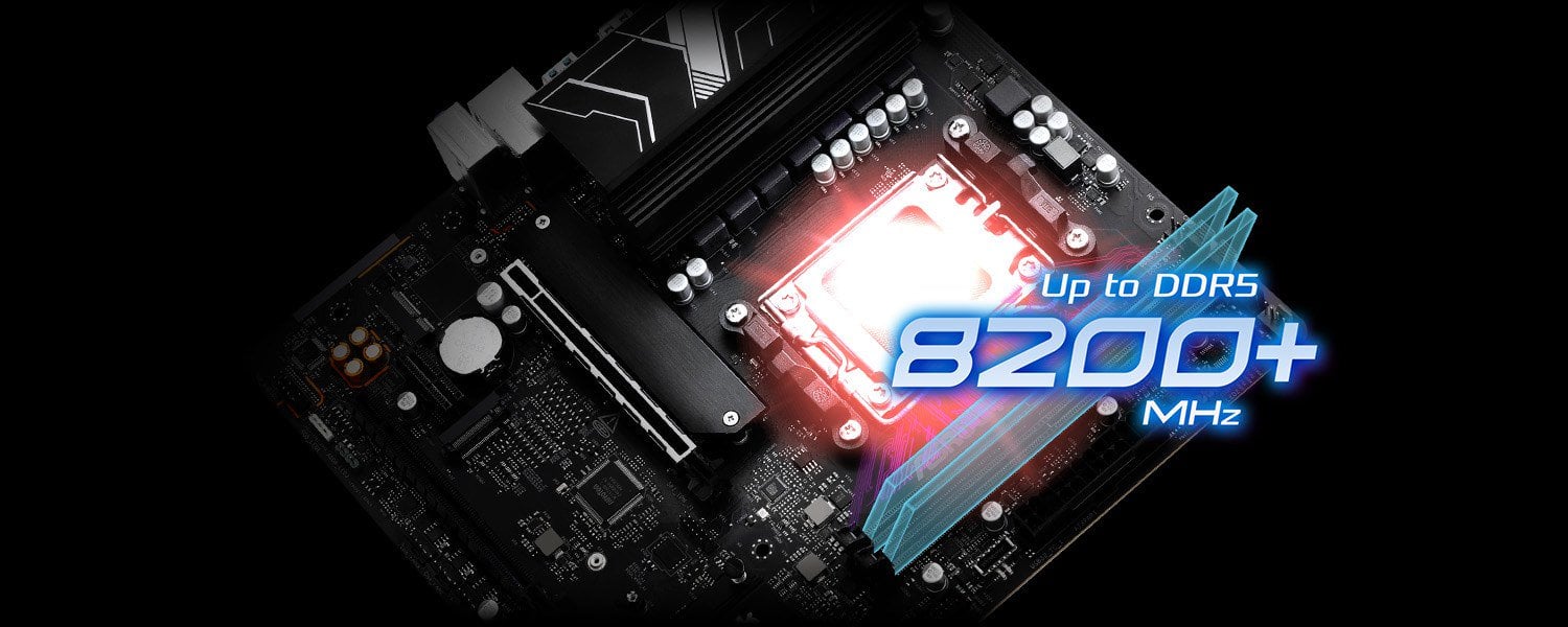 ASRock B850M-X Motherboard