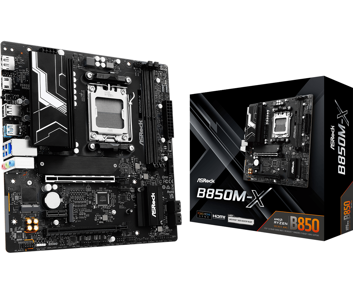 ASRock B850M-X Motherboard