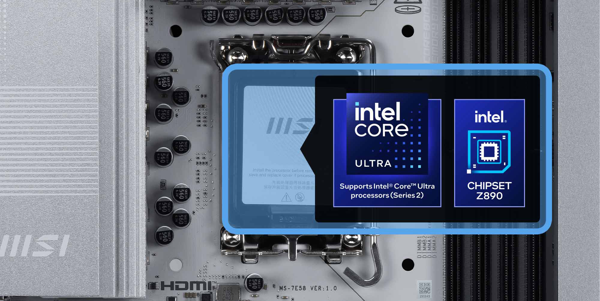 MSI PRO Z890-S WIFI PZ Motherboard