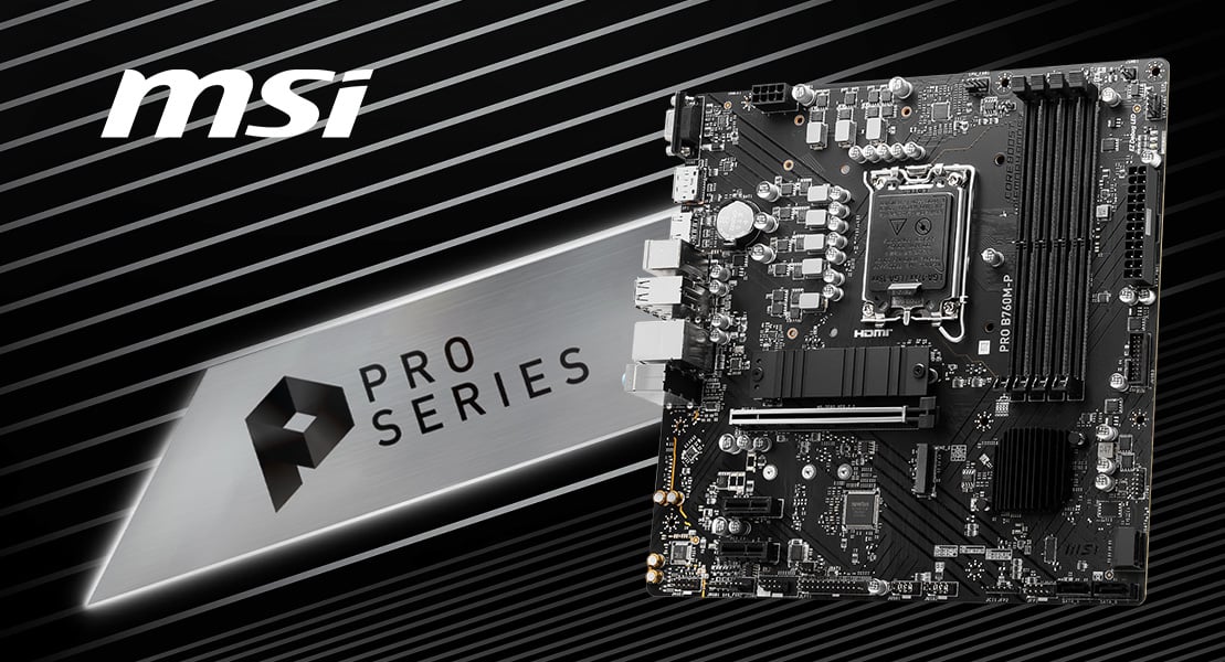 MSI PRO B760M-P Motherboard