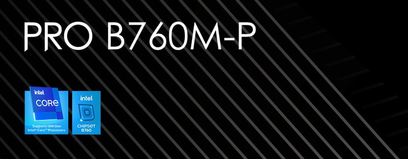 MSI PRO B760M-P Motherboard