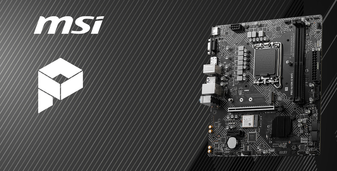 MSI PRO H610M-G WIFI Motherboard