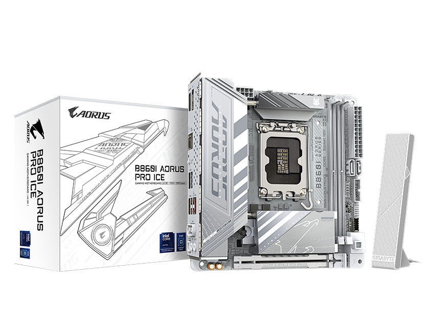 GIGABYTE B860I AORUS PRO ICE Motherboard