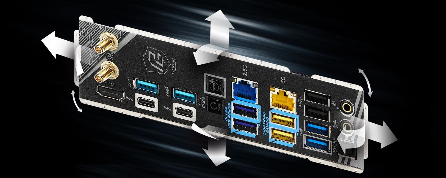 ASRock Phantom Gaming Z890 Nova WiFi Motherboard