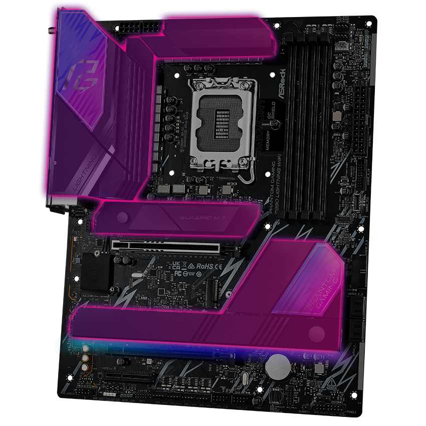 ASRock Phantom Gaming Z890 Lightning WiFi Motherboard