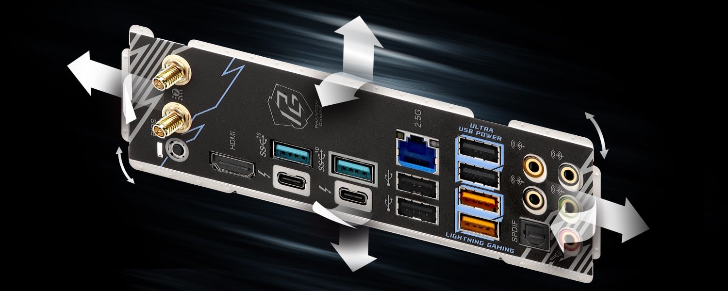 ASRock Phantom Gaming Z890 Lightning WiFi Motherboard