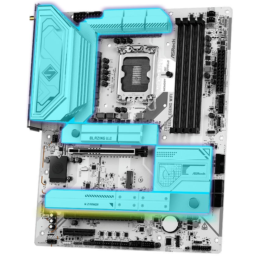 ASRock Z890 Steel Legend WiFi Motherboard