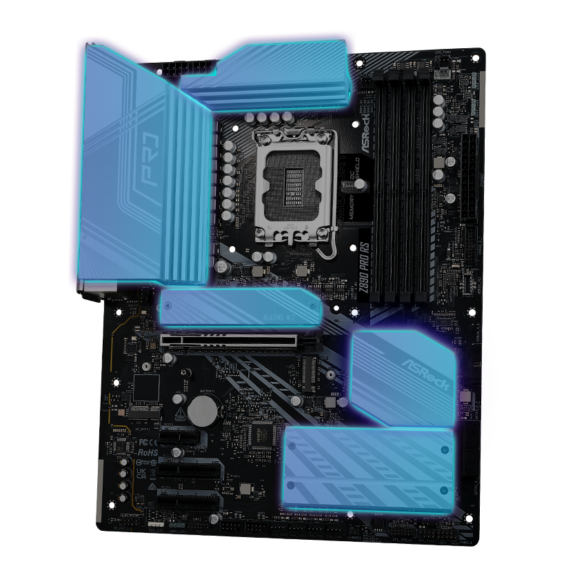 ASRock Z890 Pro RS Motherboard