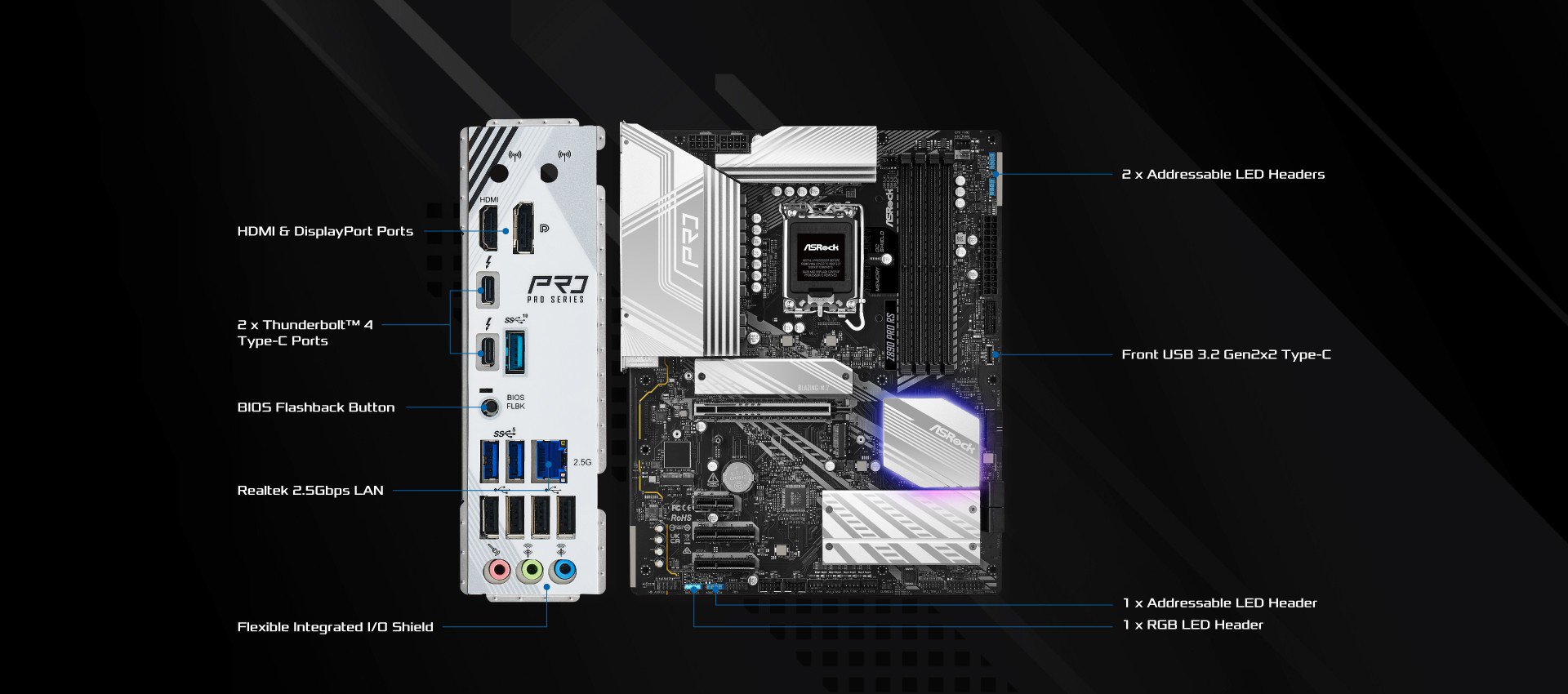 ASRock Z890 Pro RS Motherboard