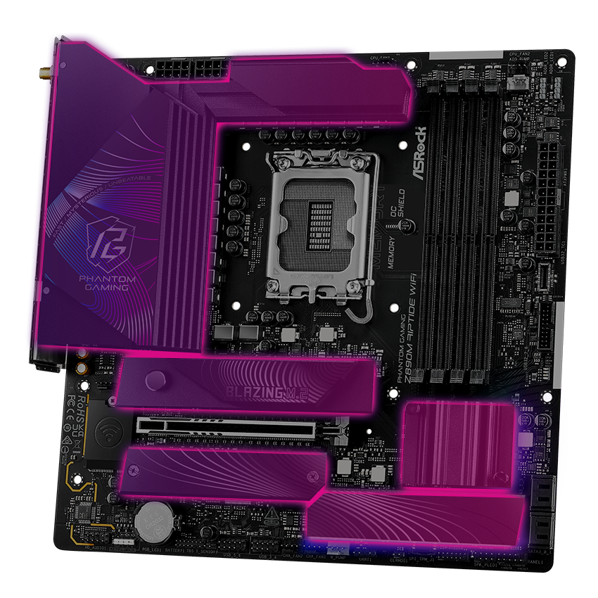 ASRock Z890M Riptide WiFi Motherboard