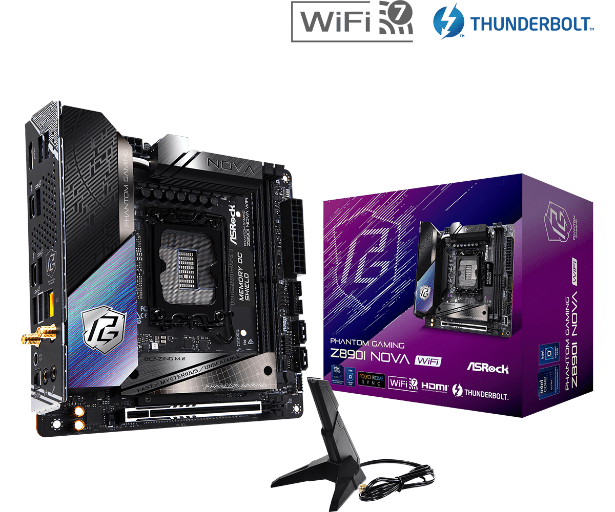 ASRock Z890I Nova WiFi Motherboard