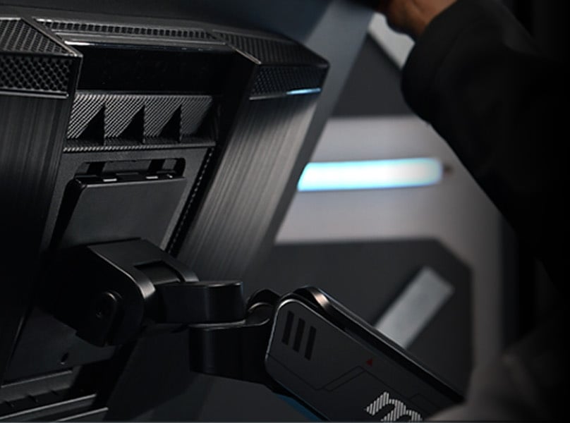 MSI MPG MT201DR V2 Premium RGB Dual Monitor Stand Arms